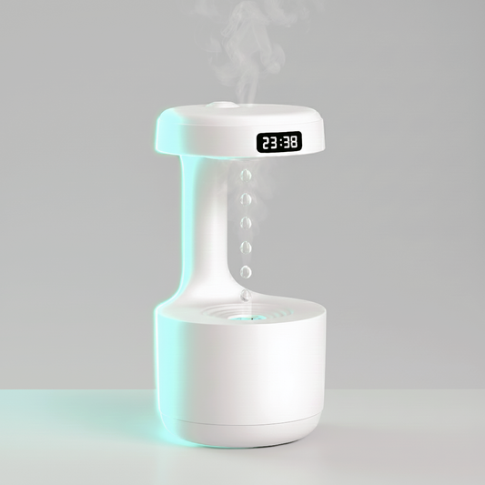 Anti-Gravity Air Humidifier with Reverse Water Drop Effect
