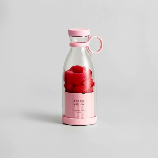 Mini Portable Smoothie Juice Blender Bottle - USB Rechargeable